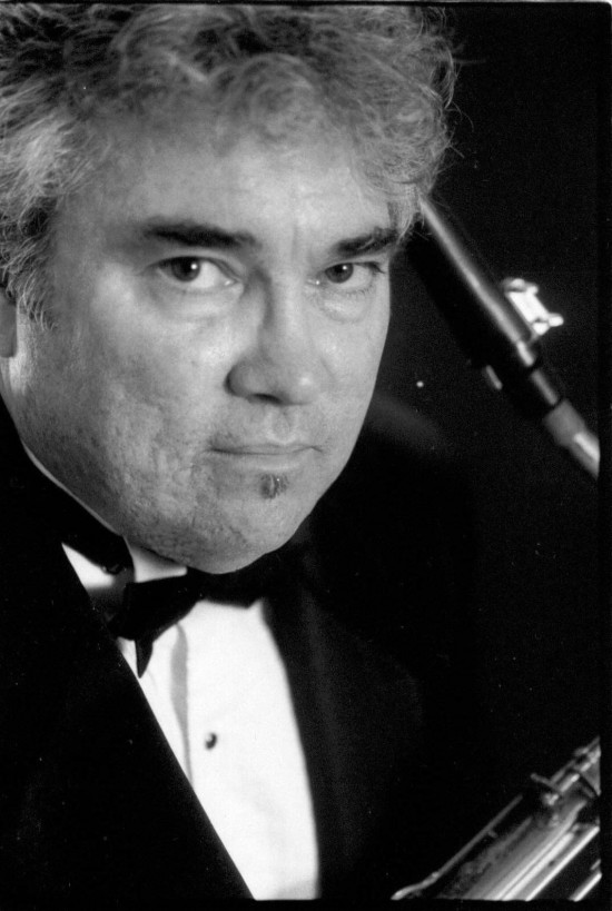 Formal Headshot with tenor sax