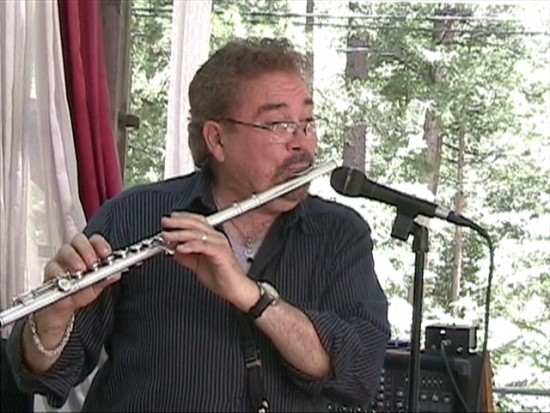 Jimmy  on flute