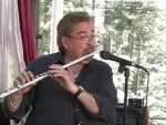 Jimmy on flute Jimmy on flute