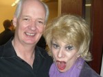 Helene as "Joan" with Colin Mochrie of Whose Line Is It Anyway?