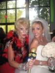 Helene as "Joan" with the beautiful Bride
