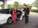 Helene as "Joan" with Limo