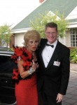 Helene as "Joan" with Mike Haye
