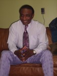 Johnny sitting and talking