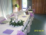 banquet table
