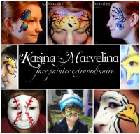 Karina Von Marvelina - Facepainter extraordinaire!