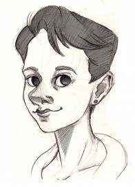 Kat Rush Caricature