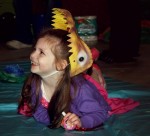 Birthday Girl at Dora Party