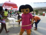 Costumed Dora the Explorer