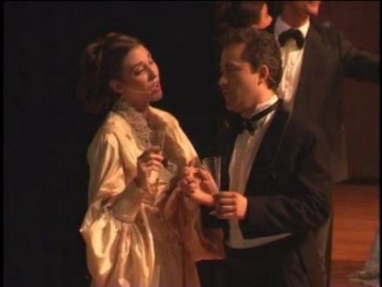As Ada in the musical the Singer in Bologna, Italy