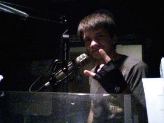 Live on the air