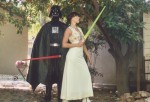 Darth Vader and Princess Leah
