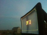 HUGE 30' x 53' Inflatable Screen and Laser Light Show