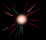 Sunburst pattern