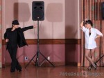 Black and White Salsa Ball Cha Cha performance Black and White Salsa Ball Cha Cha performance