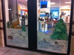 Holiday window painting NJ Holiday window painting NJ