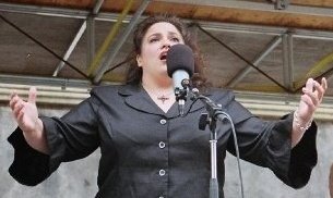 Lucia Palmieri at The 9th Avenue Street Festival