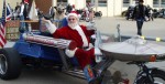 Magic Santa Claus aboard the STAR TRIKE with Baby Magic Santa Claus aboard the STAR TRIKE with Baby