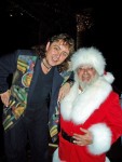 Magic Santa Claus with magician and mentor Jeff McBride Magic Santa Claus with magician and mentor Jeff McBride