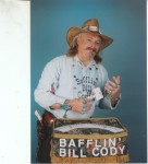 Bafflin' Bill finds your card on the knife! Bafflin' Bill finds your card on the knife!