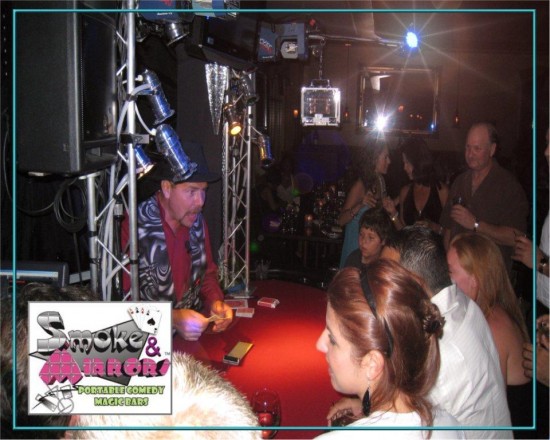 Smoke and Mirrors Magic Bar In Action