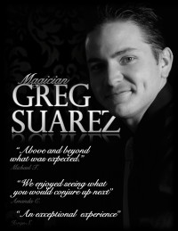Magician Greg Suarez