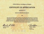 Certificate of Appreciation