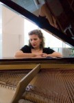 Maria at the piano