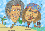 Keith Richards & Johnny Depp Keith Richards & Johnny Depp