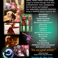 Mystic Family Circus - Aerialist in Modesto, California