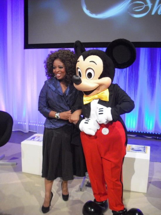 Michelle intrduces Mickey Disneyland Paris