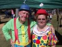 Mr and Mrs Glory Clown