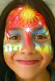 New School "Airbrush" Face Painting