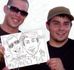 Caricature - Jeff & Ryan Caricature - Jeff & Ryan