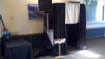 Outside veiw of booth