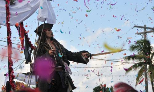 Pirates Week Parade - Grand Cayman Island
