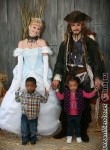 Captain Jack Sparrow Impersonator & Glass Slipper Princess Captain Jack Sparrow Impersonator & Glass Slipper Princess