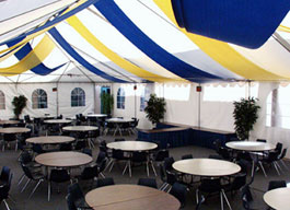 Set-up/break-down of your event tables/chairs