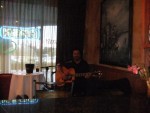 Performing at a restaurant in Mundelein, IL