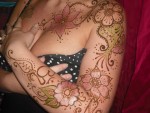 Dramatic floral bodywork Dramatic floral bodywork