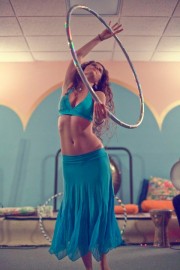 Outward Spiral Hoop Dance