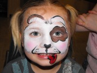 Painted Vail Face and Body Art - Pony Party in Jamestown, New York
