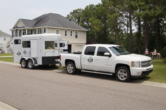 Palmetto Ponies & Pets - The Pony-mobile & Trailer