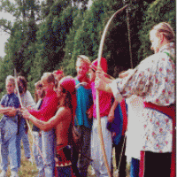 Piankeshaw Trails Woodland Indian Programs - Pony Party in Vincennes, Indiana