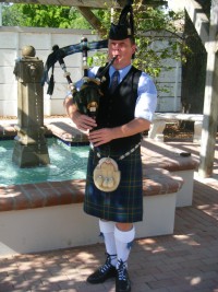 Pipe Major Graeme Massie