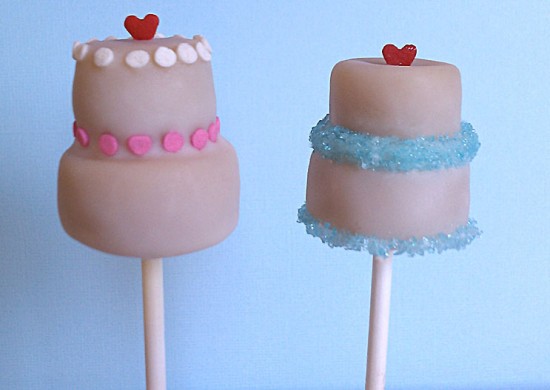 Mini-Wedding Cake Pops