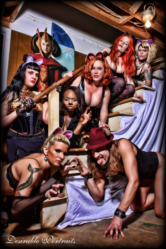 Purrrlesque! Kitties