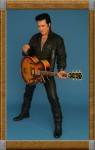 full length black leather