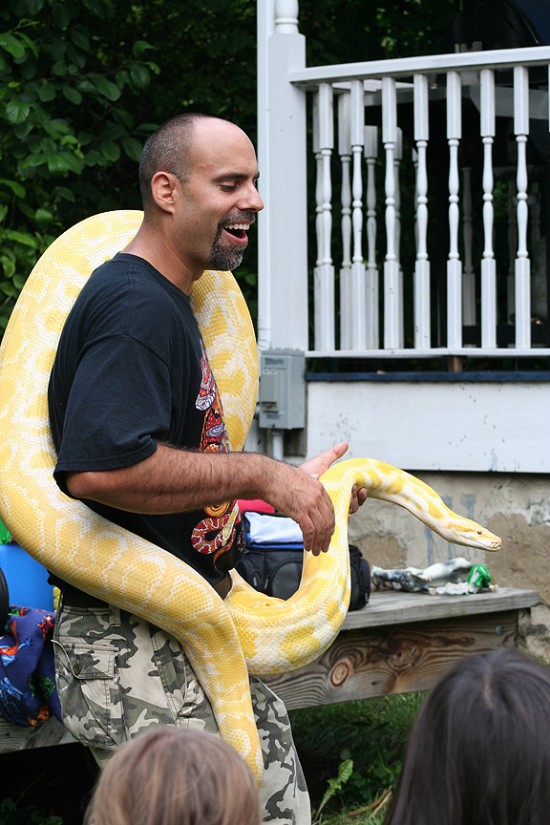 Hire Rizzo's Reptile Discovery LLC Reptile Show in Budd Lake, New Jersey