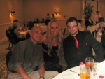 My assistant (wife) with some friends after a show